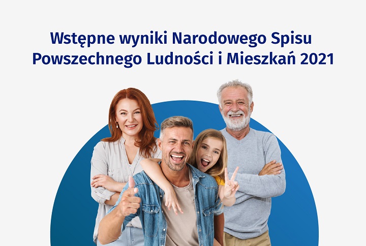 Znamy już pierwsze wstępne wyniki Narodowego Spisu Powszechnego Ludności i Mieszkań 2021!